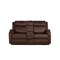 Homeroots 70" Dark Brown Manual Reclining Loveseat With Storage 561564 - alternate 9