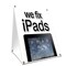 Signmission We Fix Ipads, 24 Inch x 18 Inch A-frame Yard Sign, Plastic Sign SBC-1824-We Fix Ipads - alternate 1
