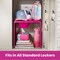Lockermate Adjust-A-Shelf Locker Shelf & Organizer, Extends to Fit Your Locker, Includes Storage Drawer, Pink 5025-FCH - alternate 6