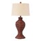 Jonathan Y Elicia 31" Coastal Cottage Water Hyacinth Weave LED Table Lamp, Dark Brown JYL1015B - alternate 5
