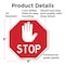 Signmission Stop, 6 Inch X 6 Inch, Plastic Sign OC-P-6-295 - alternate 5