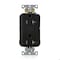 Leviton Lev-Lok GFCI 20A TR/PI Ind Gr Black MGFT2-E - alternate 4