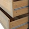 Homeroots 59" Brown Wood Accent Cabinet With Six Drawers 716335 - alternate 6