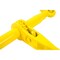 Mytee Products 3/8in - 1/2in Chain Binder Ratchet Style - Yellow - 12,000 lbs WLL CBRS38-YLW - alternate 7