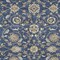 Homeroots 8' X 10' Navy Blue Brown And Ivory Moroccan Washable Indoor Outdoor Area Rug 605166 - alternate 8