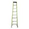 Wrightmaster 6.92 ft. Fiberglass Single-Sided Step Ladder, 12 ft. Reach, with Tool Holder, 330 lb. Load Capacity ZOR-P426994 - alternate 6