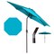 Panama Jack Outdoor Panama Jack Teal 9 Ft Alum Patio Umbrella W/Crank PJO-6001-TEAL - alternate 2