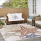 Homeroots 9' X 12' Ivory Blue Yellow Orange And Green Starfish Indoor Outdoor Area Rug 546866 - alternate 8