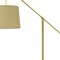 Homeroots 68" Brass Adjustable Traditional Shaped Floor Lamp With Antiqued Brass Drum Shade 526298 - alternate 4