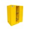 Fireking 60 Gal, Flammable Safety Cabinet, Mechanical-Close, Yellow SC60-MC-Y - alternate 3