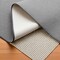 Homeroots 6' x 9' Ivory Striped Weave Non Slip Rug Pad 394899 - alternate 2