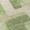 Homeroots 8' Green Sage And Beige Round Geometric Washable Indoor Outdoor Area Rug 613207 - alternate 3
