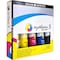 Daler-Rowney System3 Acrylic Paint Jumbo Process Set, Assorted Colors, 150ml, 5-Piece Set D129100150 - alternate 1