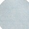 Homeroots 8' Sky Blue And Ivory Round Floral Washable Indoor Outdoor Area Rug 594661 - alternate 8