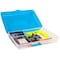 Storex Large Pencil Box, Blue, 3PK 61468U12C - alternate 4