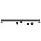 Kingston Brass 72-Inch Stainless Steel Linear Shower Drain with Reversible Tile Insert and Flat Grate BSFK7220 - alternate 1