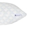 Lavish Home Memory Foam Body Pillow Stay Cool Cover Provides Cooling Relief for Side, Stomach, Back, White 82-TEX1003 - alternate 4