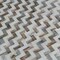 Apollo Tile Brown White 11.1 in x 11.2 in Shell Polished Floor and Wall Mosaic Tile 17.27 sqft/case, 20PK APLJWS8808A - alternate 5