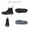 Handpoint Mens 6 in Soft Toe Work Boots-Black Crazy Horse Leather Slip-On Safety Boots, Slip Resistant, 12 80N04-EE-12 - alternate 8