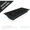 Sierra Grates 4 in. H X 10 in. W Powder Coat Steel, Textured Black Floor Register VIC410-BLK - alternate 4