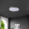 Jonathan Y Astrid 21.25" 1-Light Modern Minimalist Iron Circle Integrated LED Flush Mount, Brushed Nickel JYL7908B - alternate 6