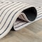 World Rug Gallery Bohemian Stripes Washable Non Slip Runner Rug 2 ft x 8 ft Beige WR73BEIGE2X8 - alternate 7