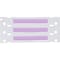 Brady PermaSleeve HX Heat Shrink Double Sided Wire Marking Sleeves, Violet, 0.187 in. Dia x 2 in. W 2HX-187-2-VT - alternate 2