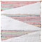 Homeroots 51" X 26" Green Red And White Abstract Wool Hanging Tapestry 515654 - alternate 5