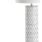 Jonathan Y Loop 28.75" Ceramic Modern Column LED Table Lamp, Blue/White JYL6614A - alternate 6