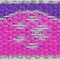 Lupinepet Reflective Pink Paws Nylon Dog Leash 48559 - alternate 2