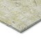 Homeroots 8' Round Artichoke Green Round Oriental Washable Non Skid Indoor Outdoor Area Rug 563741 - alternate 9
