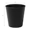 Happimess Axel Modern Minimalist Hammered Steel 2 Gal Waste Bin, Matte Black, 2PK HPM1110A-SET2 - alternate 5