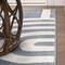 Jonathan Y Aelius MidCentury Scandinavian Abstract Sun Two-Tone High-Low Blue/White 3 ft. x 5 ft. Area Rug SND101C-3 - alternate 4