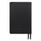 Tru Red Flexible-Cover Business Journal, Elastic Closure, 1-Subject, Narrow Rule, Black Cover TR54777 - alternate 5