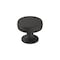Amerock Renown 1-1/4 in 32 mm Diameter Matte Black Cabinet Knob BP36793FB - alternate 1