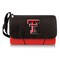 Picnic Time Family Of Brands NCAA Texas Tech Red Raiders Blanket Tote Outdoor Picnic BlanketRed with Black Flap 820-00-100-574-0 - alternate 1