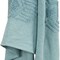 Homeroots 50" X 60" Teal And Blue Cotton Woven Ikat Throw Blanket with Fringe 518825 - alternate 4