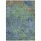 Homeroots 9' X 12' Blue Abstract Washable Indoor Outdoor Area Rug 608769 - alternate 7
