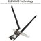 Siig WiFi 6 Dual Band Ethernet PCIe Card - AX3000 - Delivers 80MHz to 160MHz, Ultra-Low Latency LB-WR0111-S1 - alternate 4