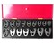 Jtc Auto Tools 16-piece deluxe crowfoot wrench set, 3/8 in & 1/2 in drive, cr-mo K6161 - alternate 3