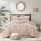 Homeroots Blush Twin Polyester 140 Thread Count Washable Down Comforter Set 528913 - alternate 6