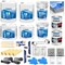 Armorpoxy 32 Pc - Epoxy Floor Kit - 2-Layer -  900 Sq Ft - Racing Blue 110007 - alternate 1