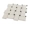 Apollo Tile 11x11 Bianco Carrara, Eastern Black Marble Polished Floor and Wall Mosaic Tile 4.2 sqft/case, 5PK APLKB88B07A - alternate 6