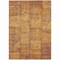 Homeroots 10' X 14' Peach Gray And Charcoal Patchwork Washable Indoor Outdoor Area Rug 581592 - alternate 4