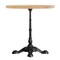 Flash Furniture Bennett 30 in Round Solid Wood Indoor Tabletop in Natural with 22.75 in x 22.75 in GSF-RD30-NAT-SDAT2222-GG - alternate 9