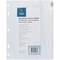Business Source Punched Economy Binder Pocket, No Color, 24PK BSN01607BX - alternate 1