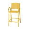 Leisure Craft 42" Tall Bar Height Perforated Chair, Yellow C2-PERF-YELLOW - alternate 1