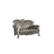 Homeroots 71in Bone Faux Leather Loveseat and Toss Pillows 515710 - alternate 2