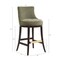 Manhattan Comfort Lucia Barstool in Leaf Green, 2PK 2-BS025-GR - alternate 6