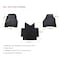 Mytee Products Black Semi Truck Floor Mats Liners for Freightliner Cascadia 116 & 126 - 3Pc Set MAT-FC3P-AT5D1823 - alternate 4